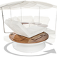 Illustration for article titled A $45,000 Lounger That Automatically Turns to Track the Sun